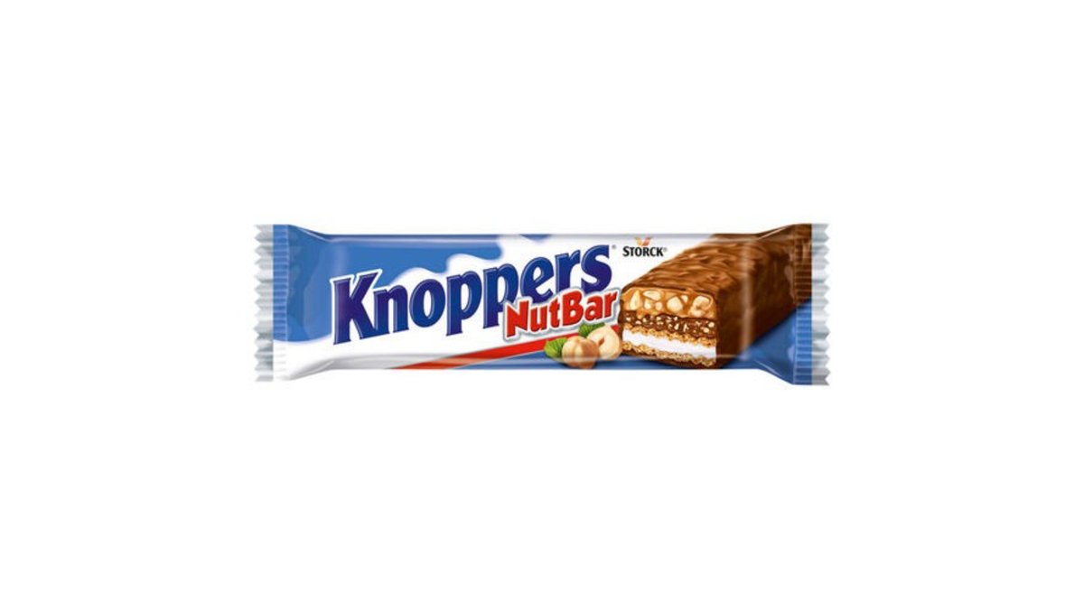 KNOPPERS Шоколад შოკოლადის რიგელი