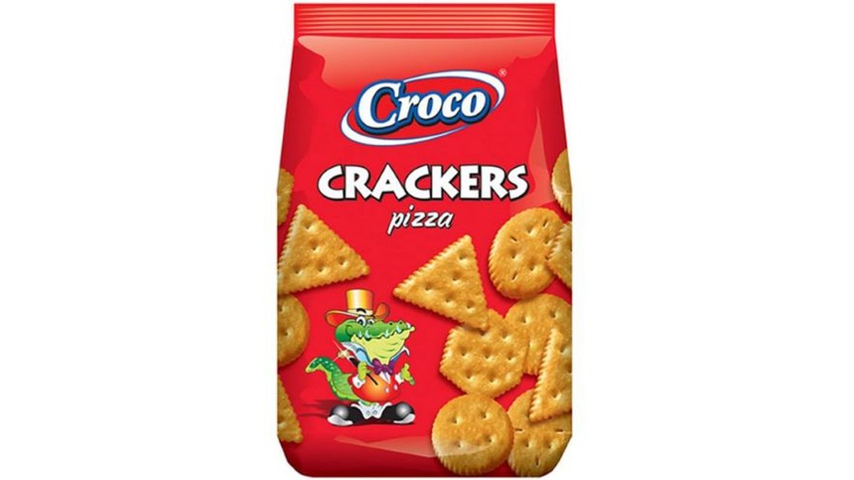 Croco კრეკერები pizza flavor (100 gr)