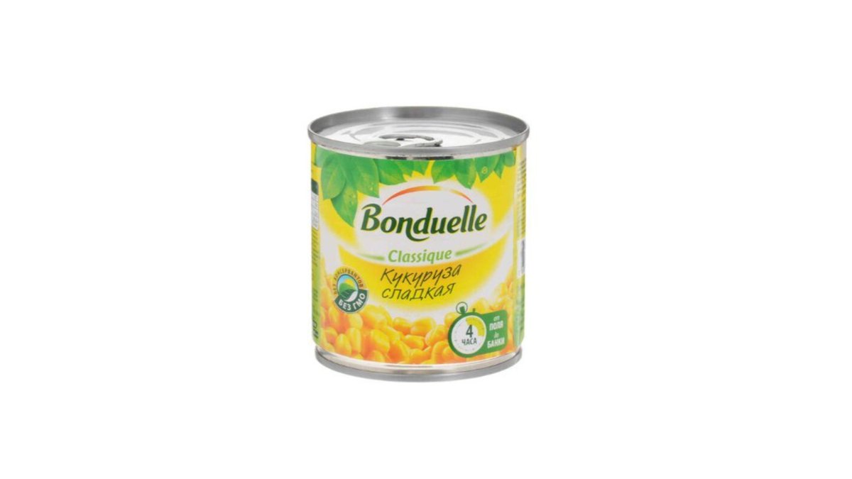 Bonduelle კონსერვირებული სიმინდი (212 gr)