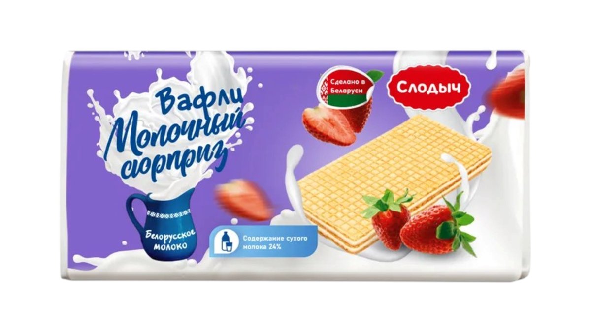 სლოდიჩ waffle Milk Surprise (100 g)