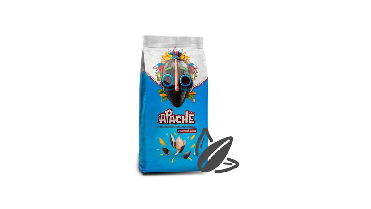 Apache Семена подс олнечника salted (80 g)