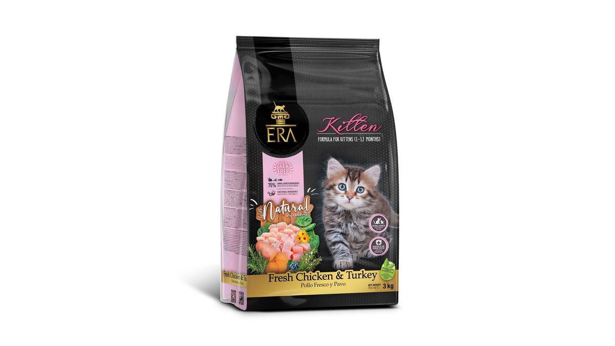 Era კატის მშრალი საკვები Chicken & Turkey (3 kg)