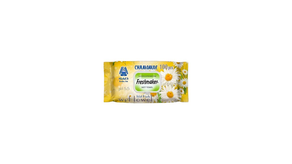 FRESHMAKER Детские влажные салфетки Chamomile (100 pcs)