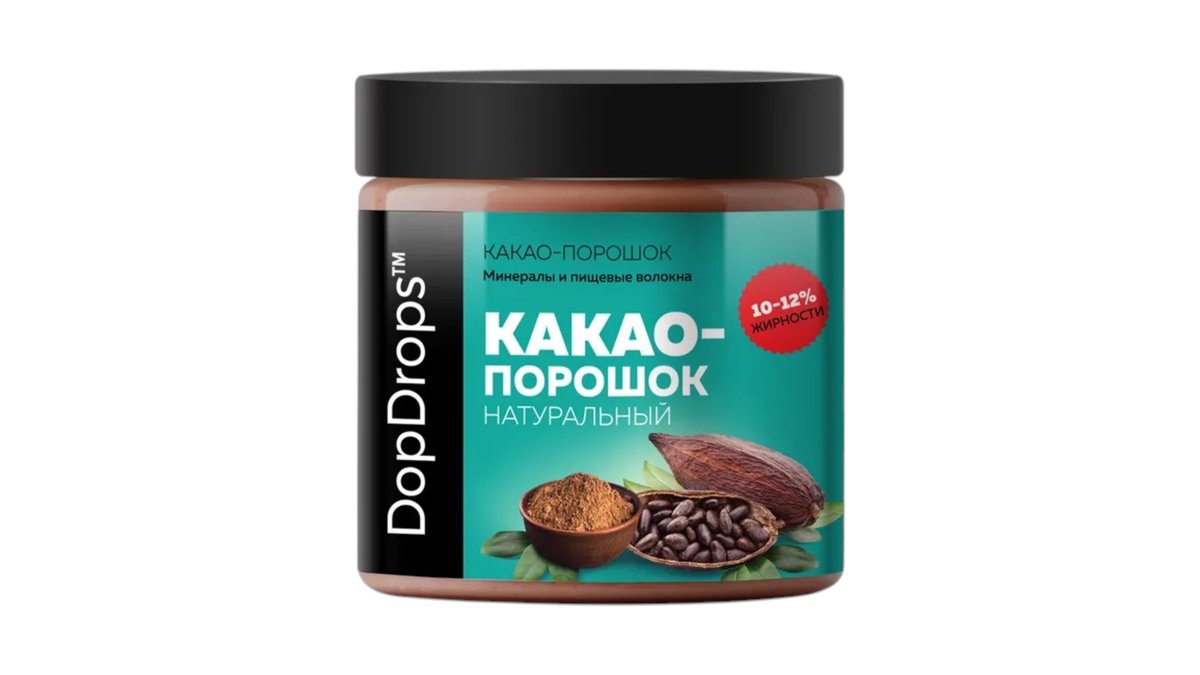 DopDrops Шоколад natural 10-12% (200 g)