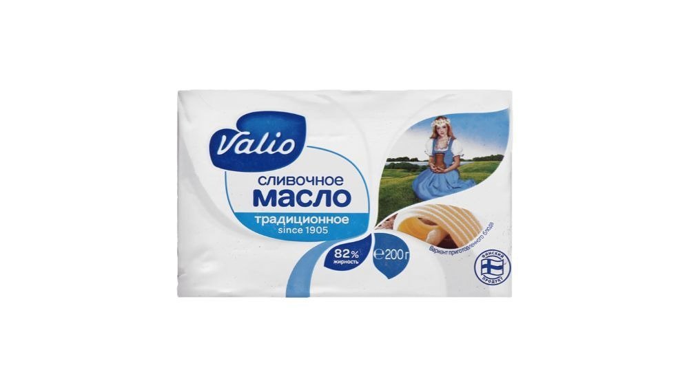 Valio butter 82% (200 gr)