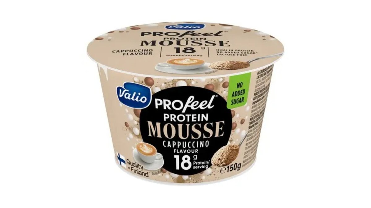 Valio Protein Pudding cappuccino lactose free (150 გრ)