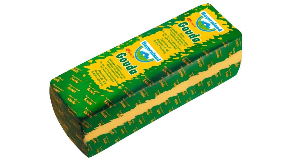 Bayernland cheese Gauda 48% (3 kg)