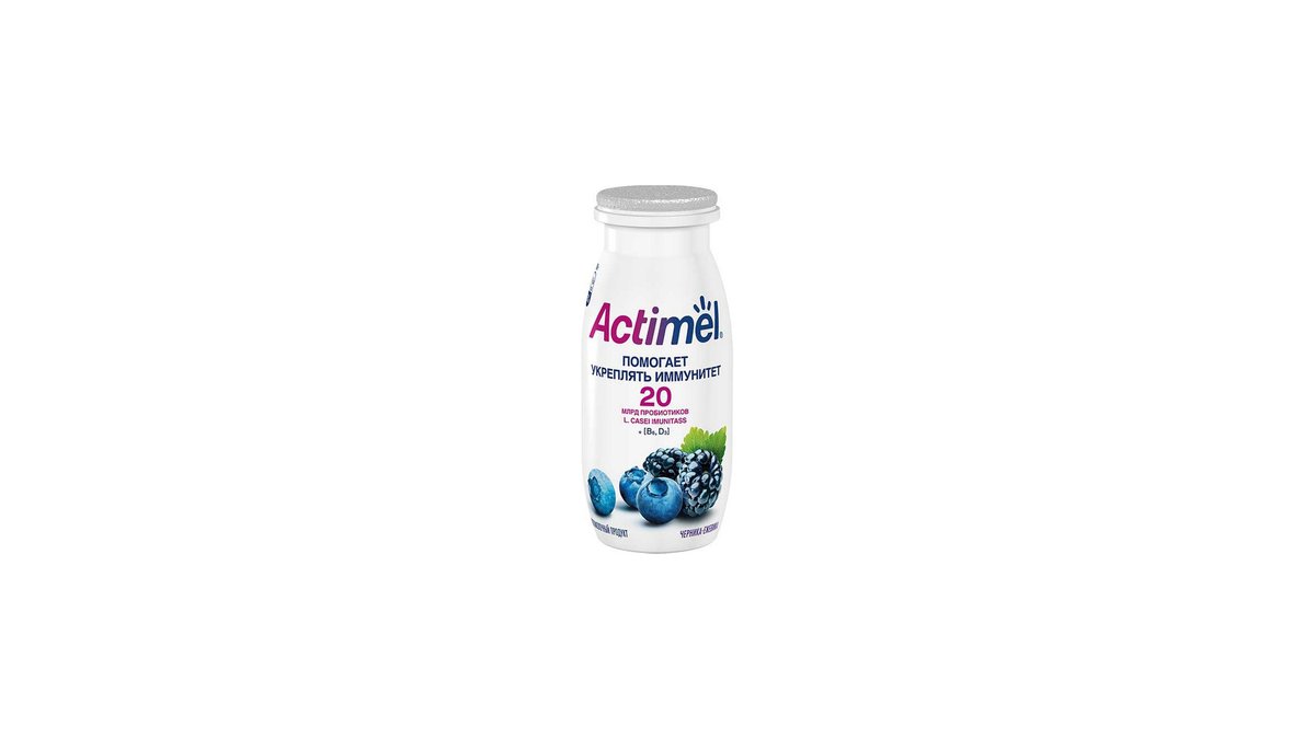 Aktimel Йогурт Currant Blackberry (95 g)
