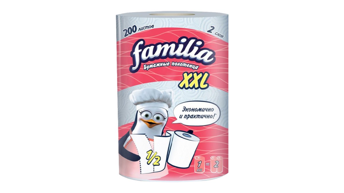 ფამილია бумажное полотенце XXL 2 layers