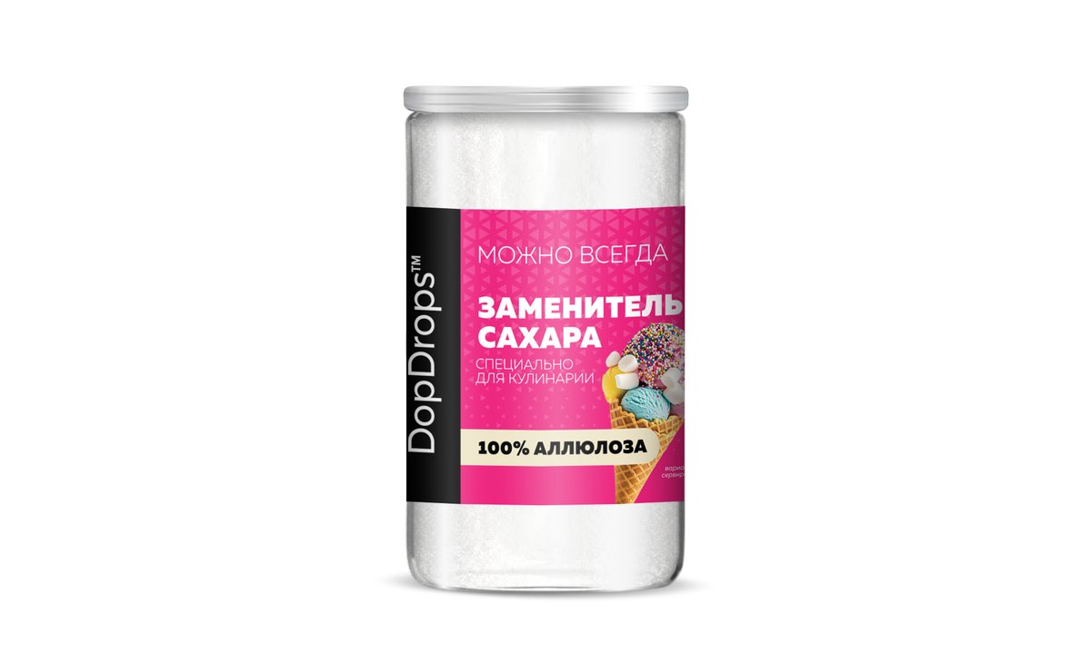 DopDrops Жидкий Подсластитель ალულოზა 100% (900 g)