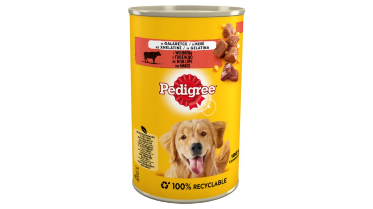 Pedigree ცხოველების საკვები Beef Meat in Jelly (400 g)