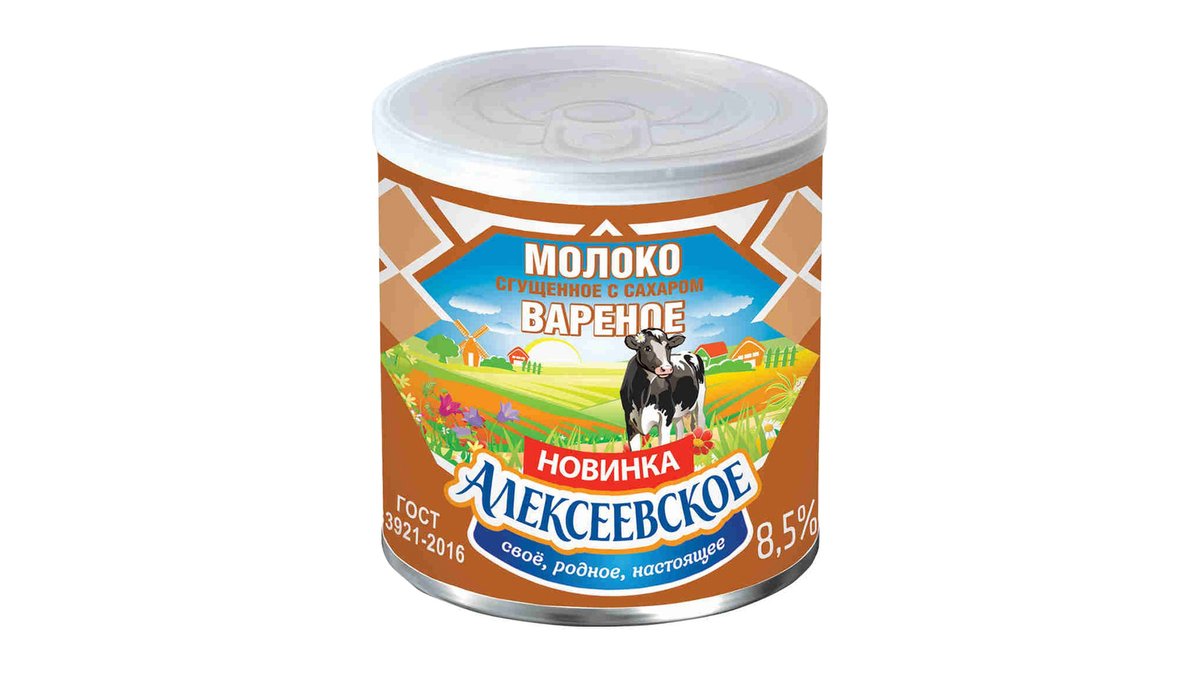 ტუ молоко boiled with sugar 8.5% (370 g)