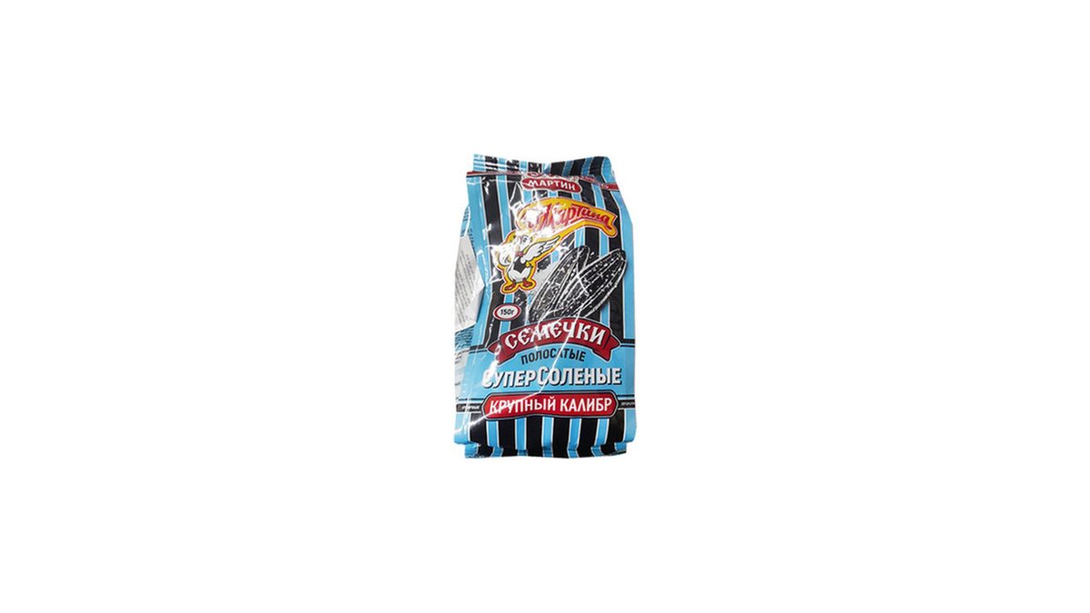 Atmartina Семена подсолнечника Salted Stripes (150 g)