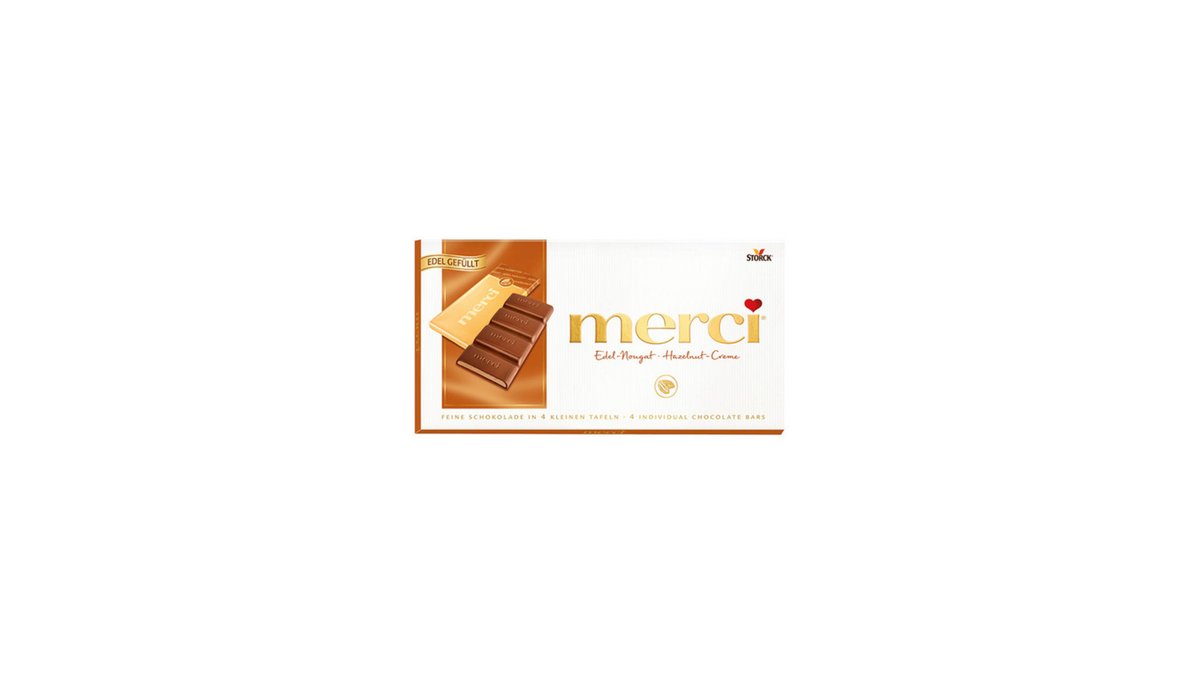 MERCI Шоколад hazelnut cream (112 g)