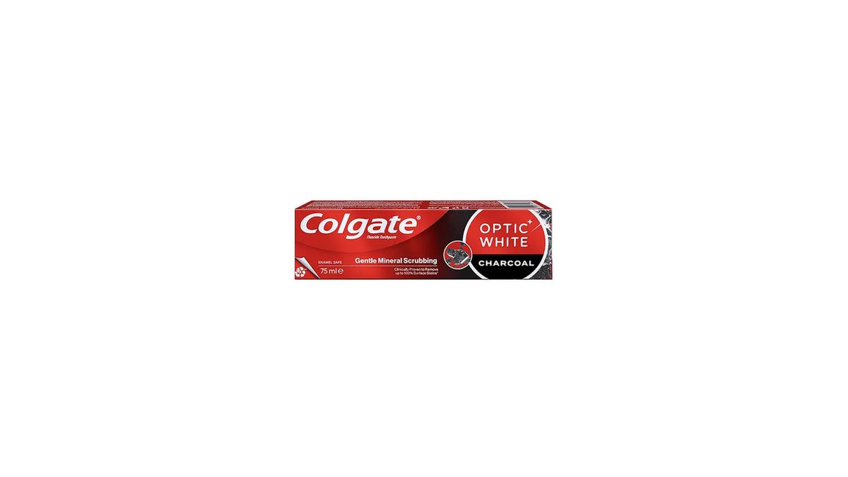 ქოლგეითი зубная паста Optik White with Charcoal (75 ml)