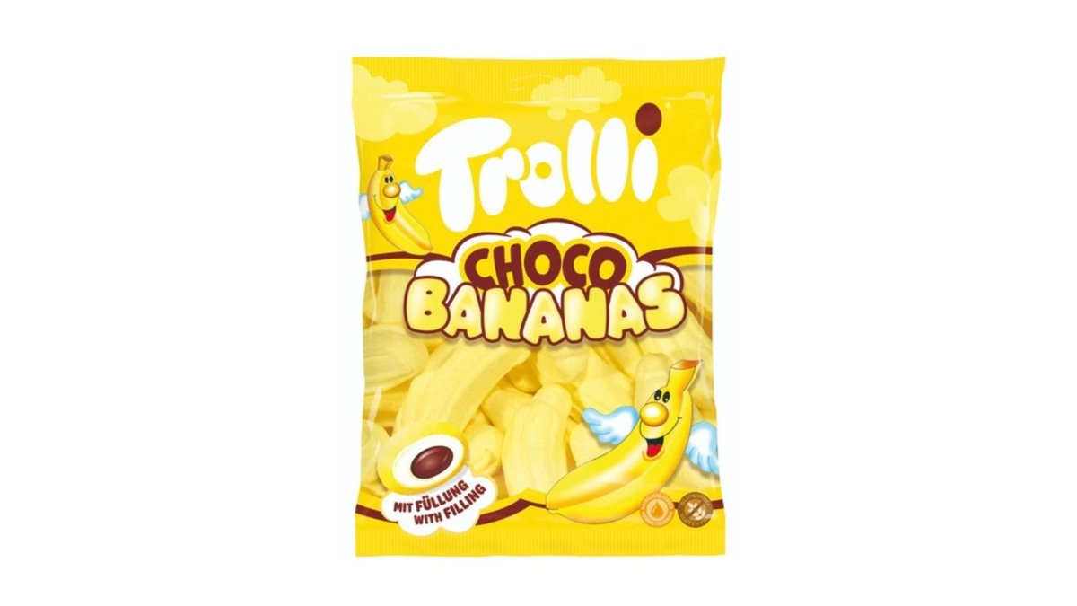 Trolli конфета Choco Bananas (150 g)