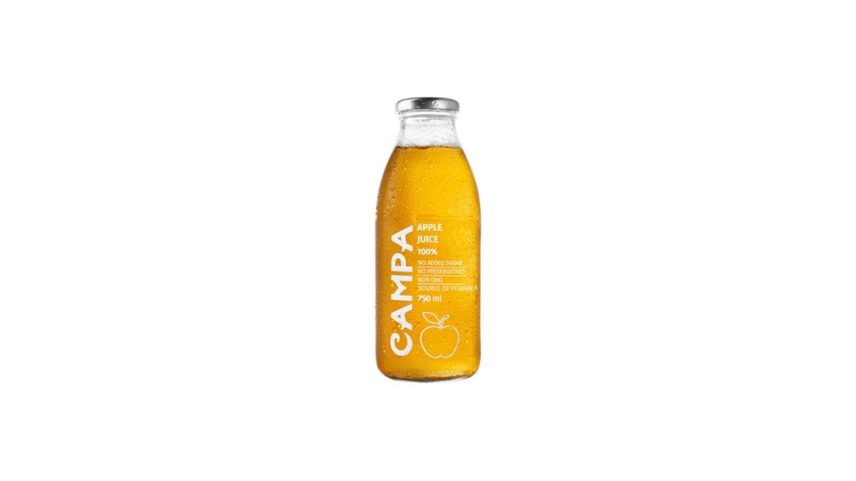 Campa сок Natural Apple Juice (0.75 l)