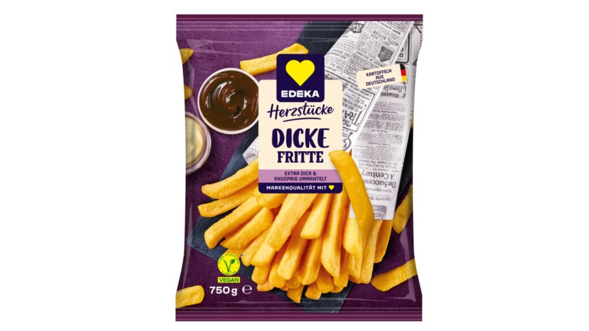 EDEKA Замороженные картофельные палочки გაყინული