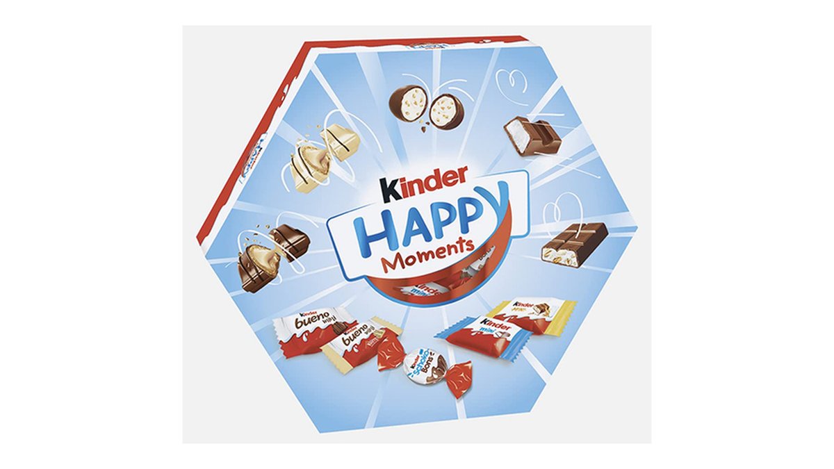 Kinder კანფეტი Happy Moments (161 გ)