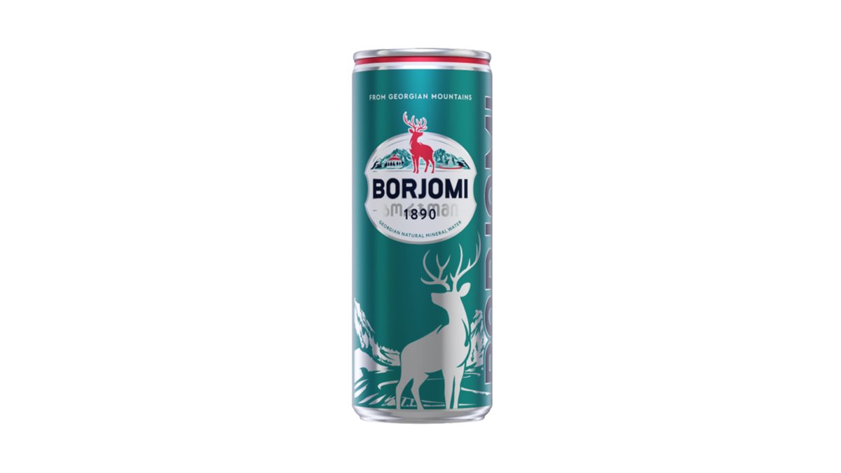 Borjomi Water Sparkling Mineral Water (0.33 l)