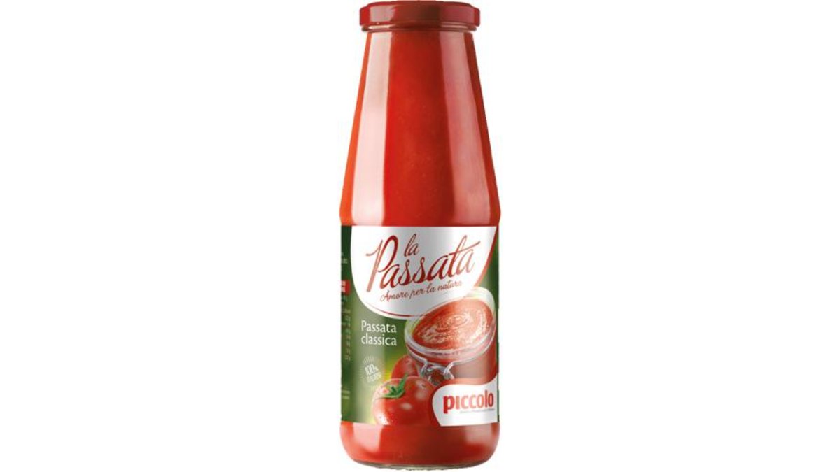 PICCOLO პომიდვრის პიურე tomato pulp (680 გრ)