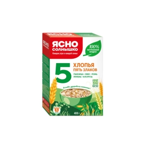 Solnishko Oat Groats 5 grains (400 g)