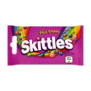Skittles ჟვე ბა რეზინა Forest Berries (38 g)
