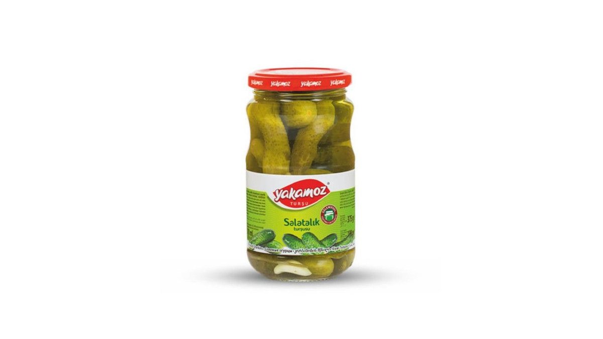 YAKAMOZ ბაღის კიტრები კიტრის მარინადი (375 ml)