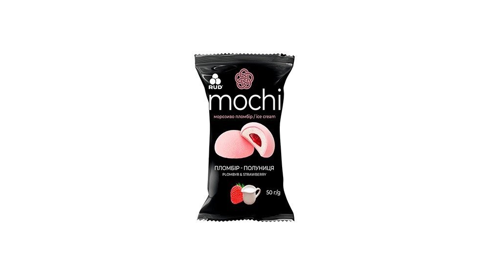 მოჩი Ice Cream with strawberries (50 g)