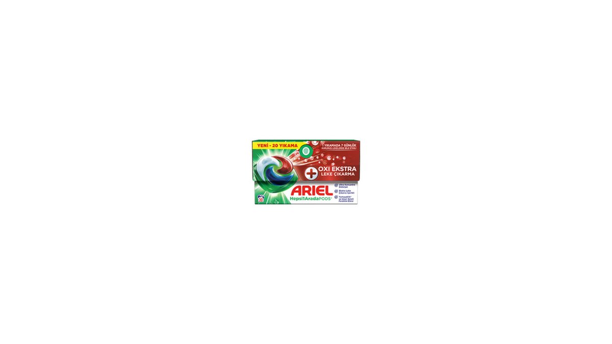 არიელი Стиральный порошок Oxy (20 pcs)