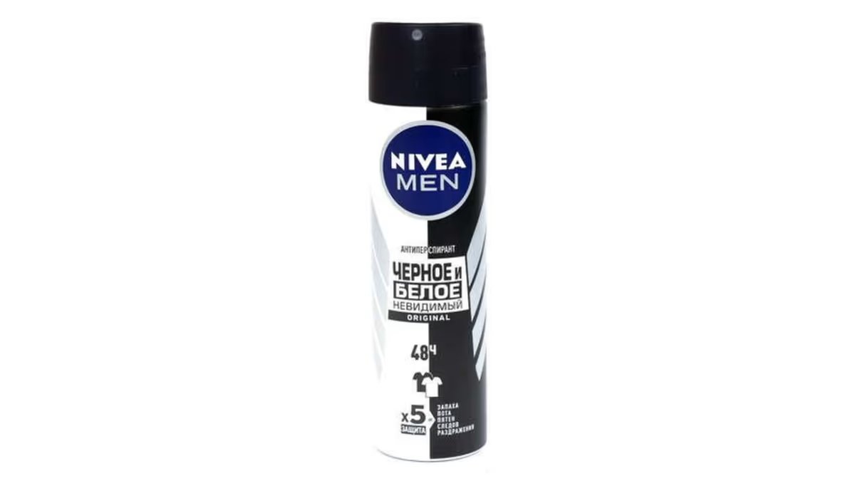 Nivea ანტიპერსპირანტი Invisible Black and White (150 ml)