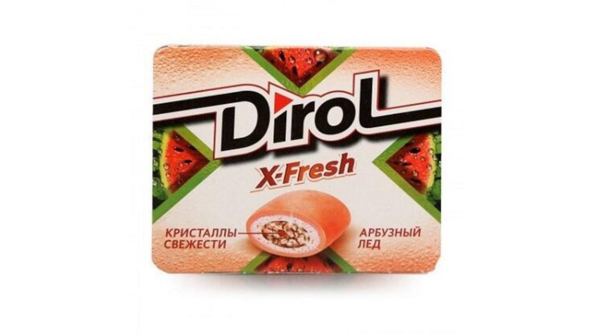 Diroli жевательная резинка Watermelon Flavor (18 g)