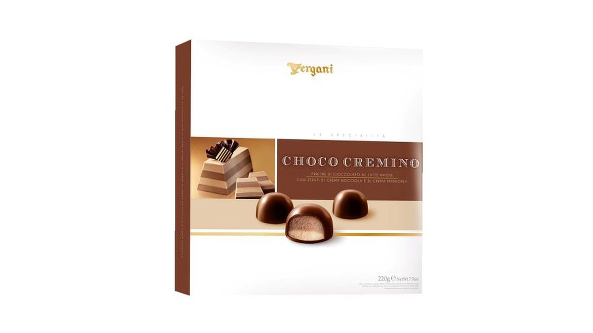 Vergani კანფეტი Choco Cremino (220 გრ)