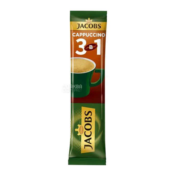 იაკობსი ყავა Cappuccino 3-in-1 (18.7 გრ)