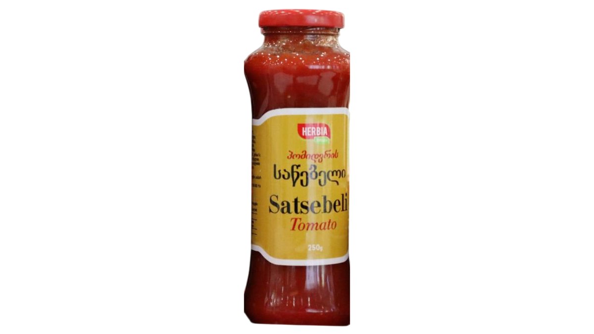 HERBIA Tomato Sauce პომიდვრის საწებელი (250 გრ)