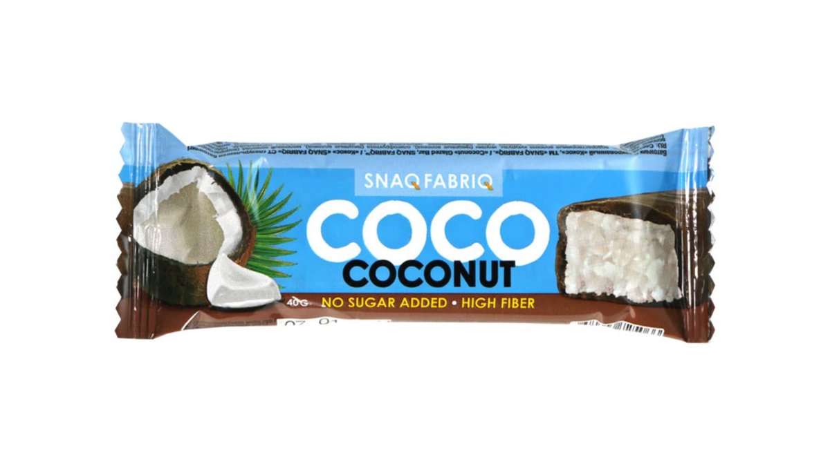 SNAQ FABRIQ შოკოლადი with coconut (40 g)