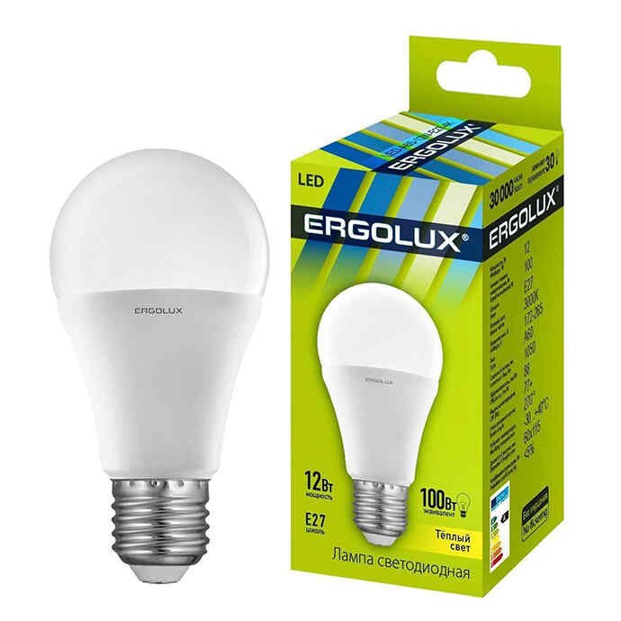 Ergolux Decorative Lamp ეკონომიური თბილი ნათებით (1 pcs)
