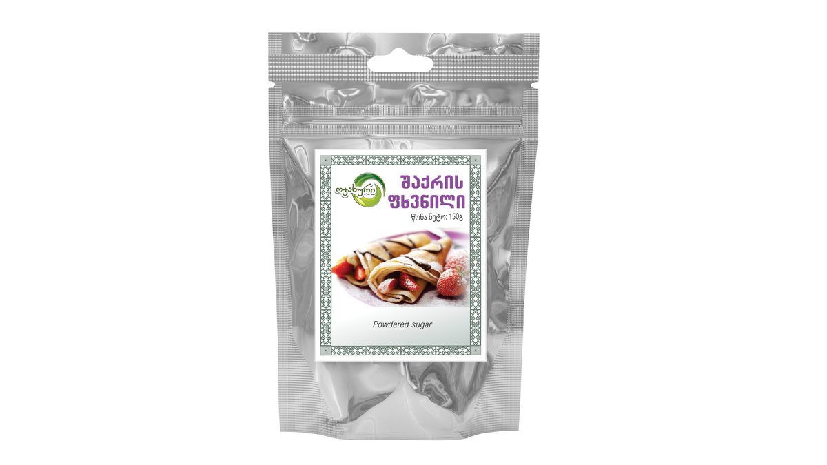 сахар შაქრის ფხვნ ილი (150 g)