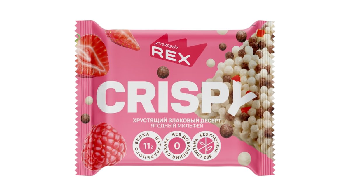 REX Хрустящий Хлеб berry mille-feuille (55 g)