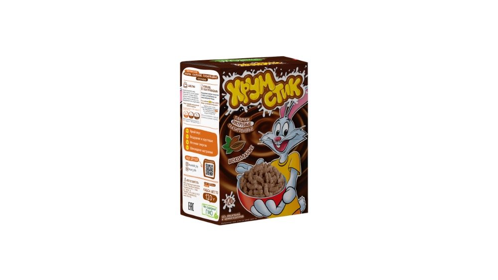 ხრუმსტიკ Шоколад chocolate (120 გ)