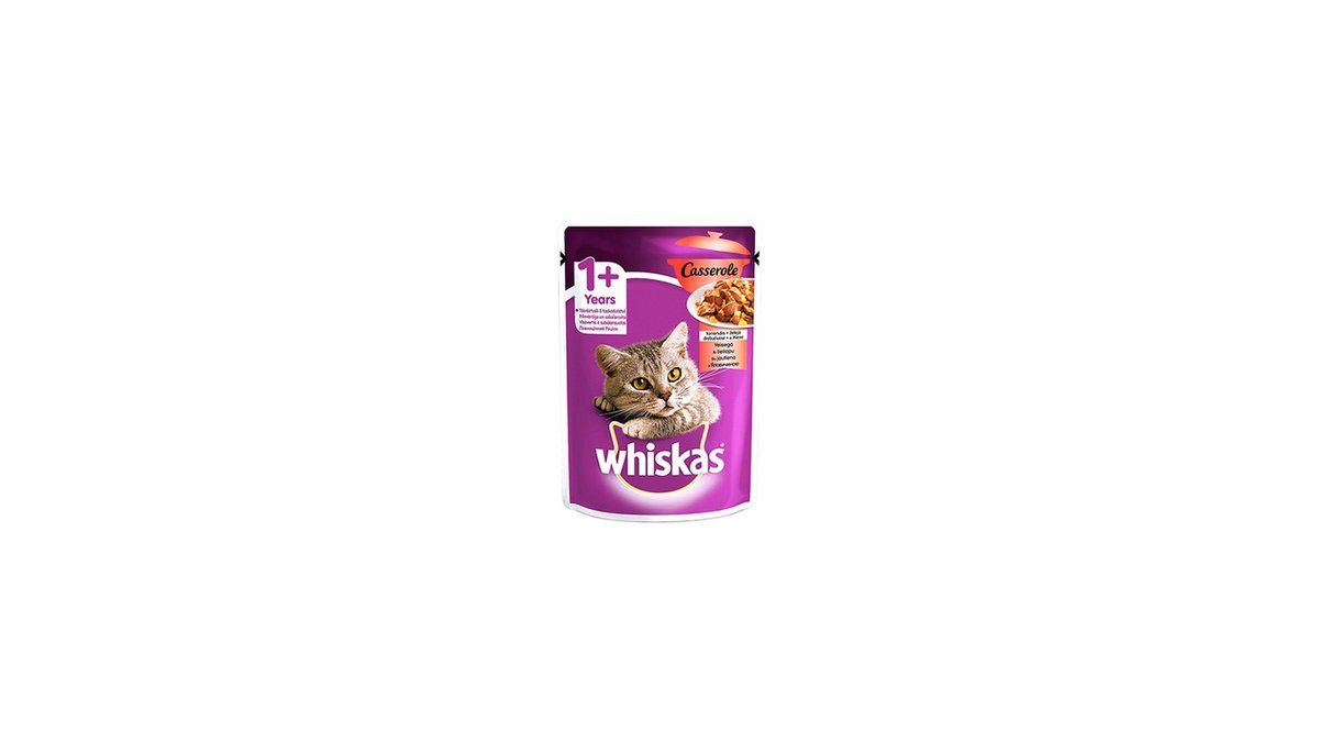 WHISKAS Корм для животных Beef (85 g)