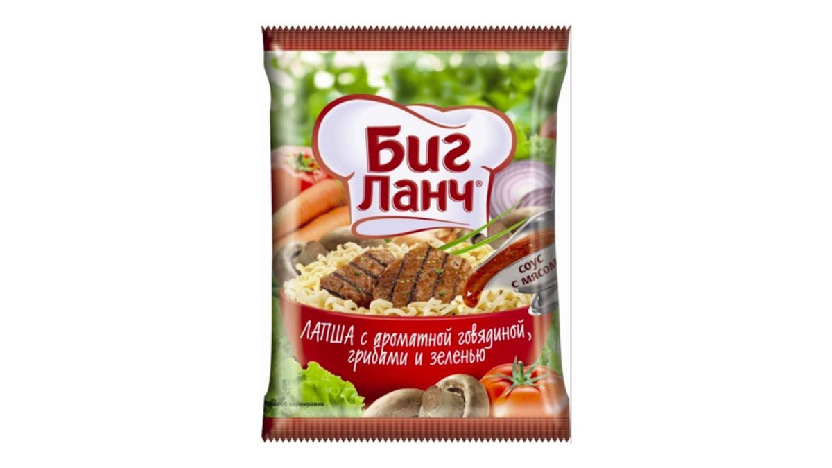 Big Lunch Noodles with Beef and Mushrooms