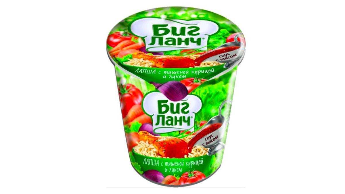 Noodles with Beef and Mushrooms (65 g)