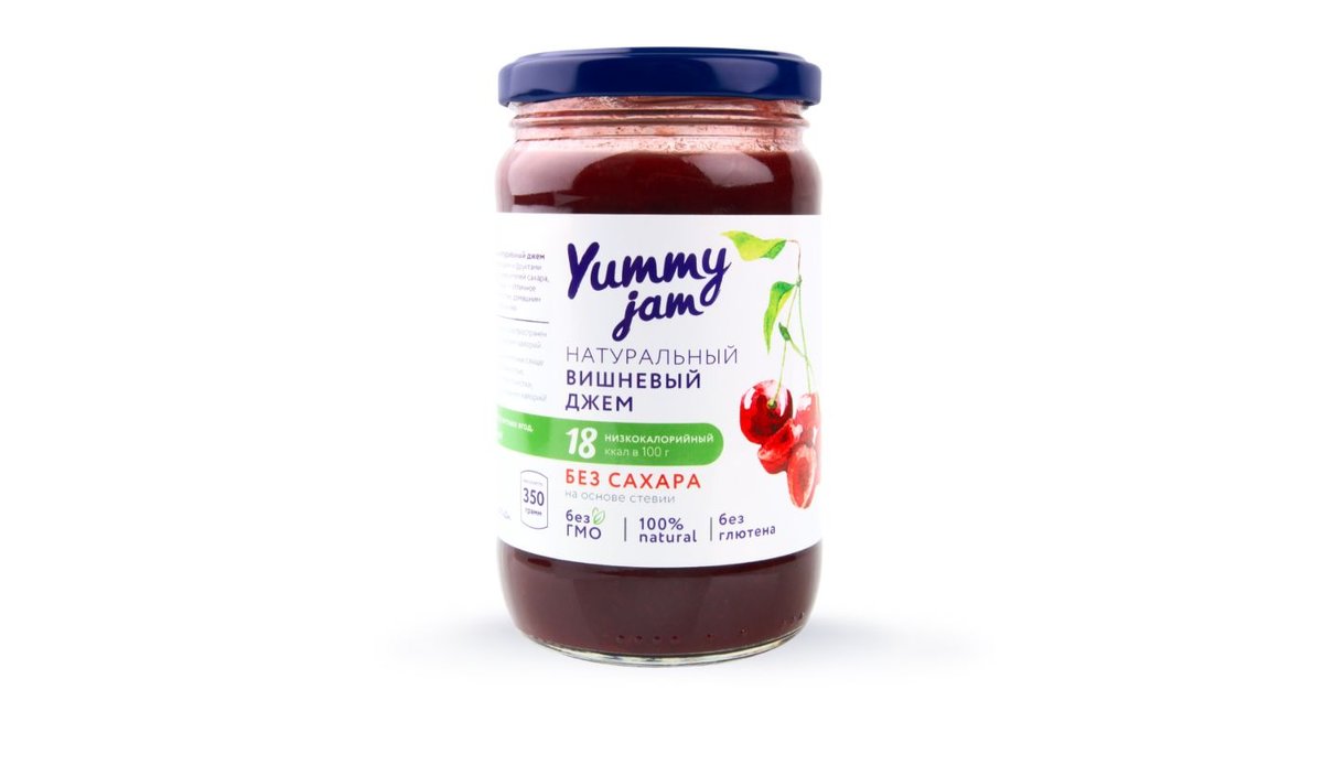 Yummy Jam ჯემი cherry (350 g)