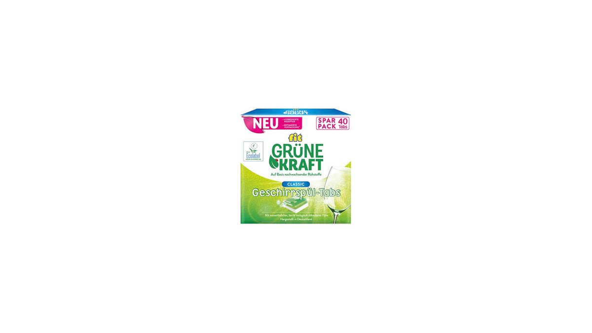 Grune Kraft სასმელი სარეცხი საშუალება (36 pcs)