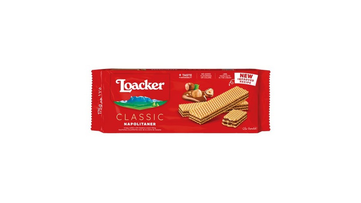 Loacker ვაფლი Classic Napolitana (175 g)