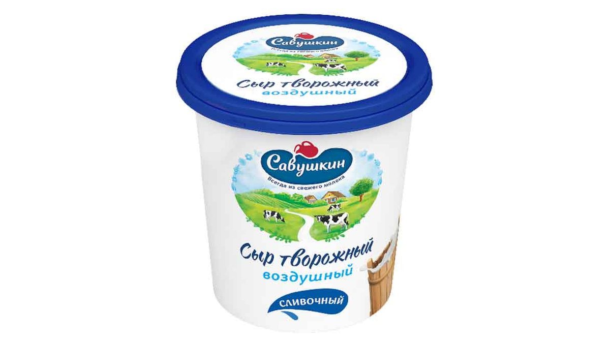 სავუშკინ cheese airy 60% (150 gr)