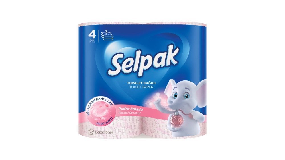 Selpak toilet paper fragrant (4 pcs)