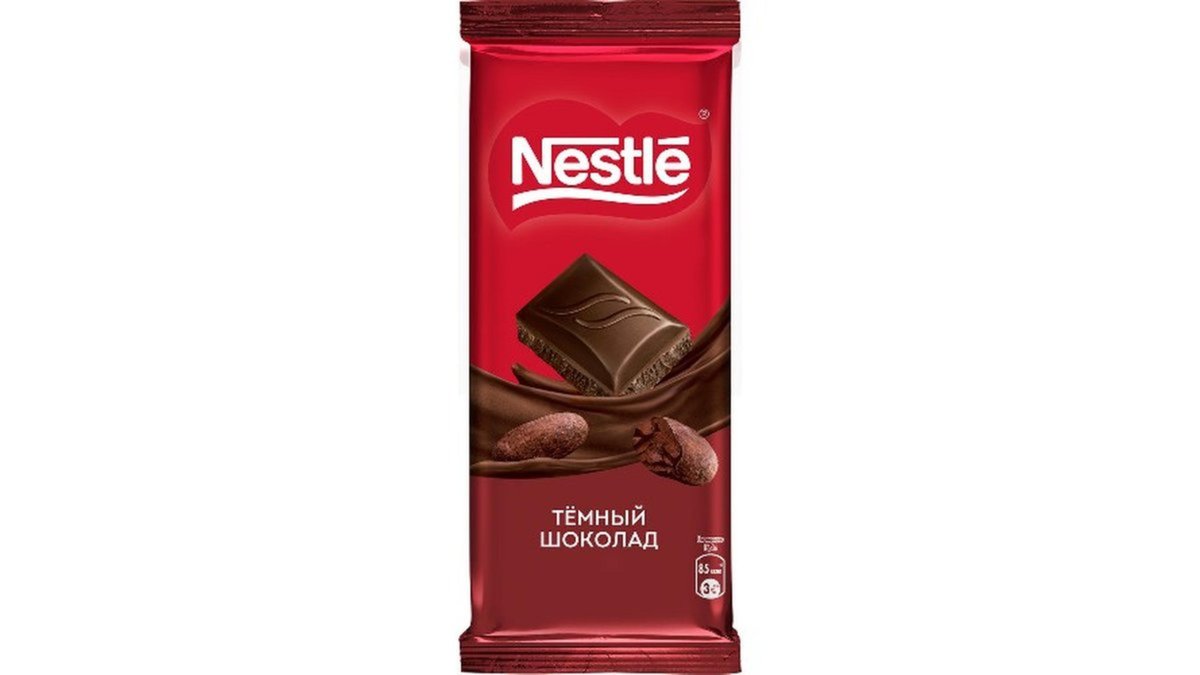 Nestlé Шоколад dark chocolate (82 gr)