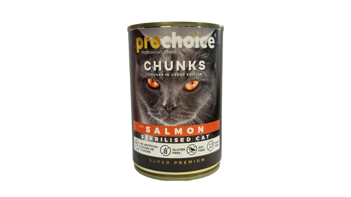 Prochoice Pet Food sterilized salmon